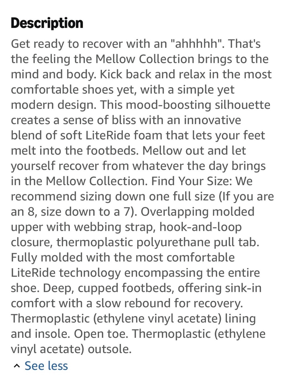 Crocs Mellow Luxe Recovery Sandal - Picture 4 of 7